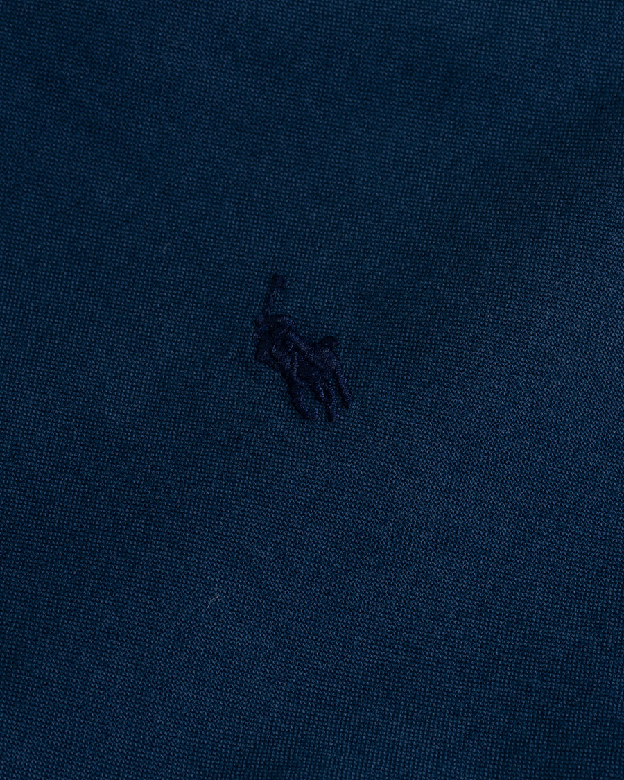 Herr | Skjortor | Polo Ralph Lauren | Slim Fit Garment Dyed Oxford Shirt Newport Navy