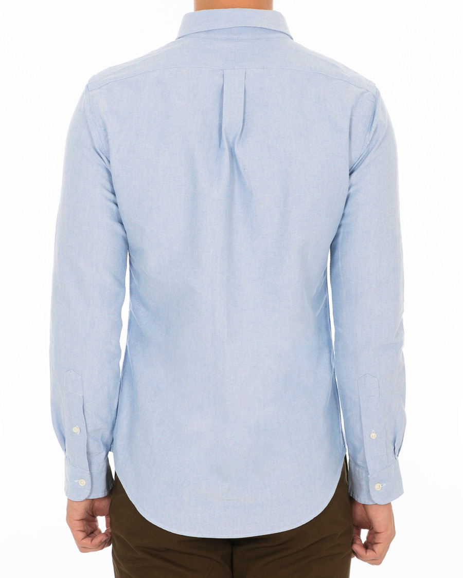 Herr | Skjortor | Polo Ralph Lauren | Slim Fit Contrast Oxford Shirt Light Blue