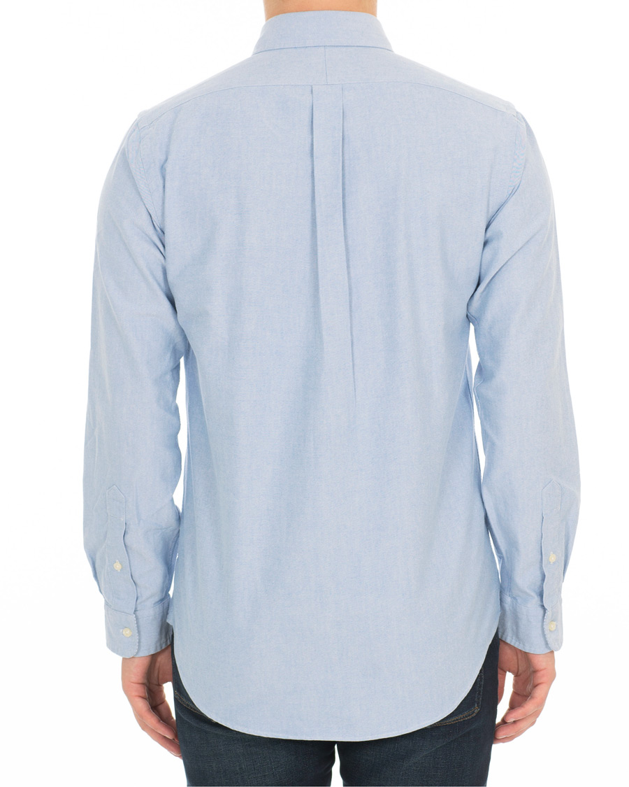 Herr | Skjortor | Polo Ralph Lauren | Core Fit Contrast Oxford Shirt Light Blue