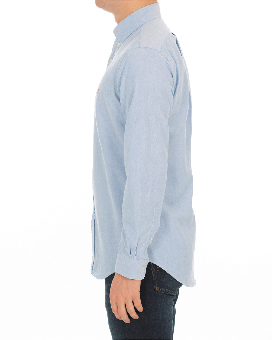 Herr | Skjortor | Polo Ralph Lauren | Core Fit Contrast Oxford Shirt Light Blue