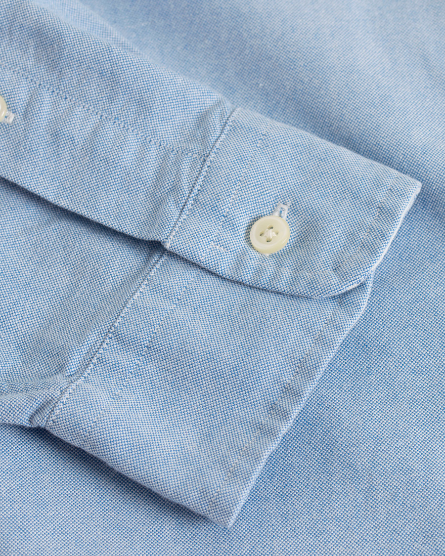 Herr | Skjortor | Polo Ralph Lauren | Core Fit Contrast Oxford Shirt Light Blue