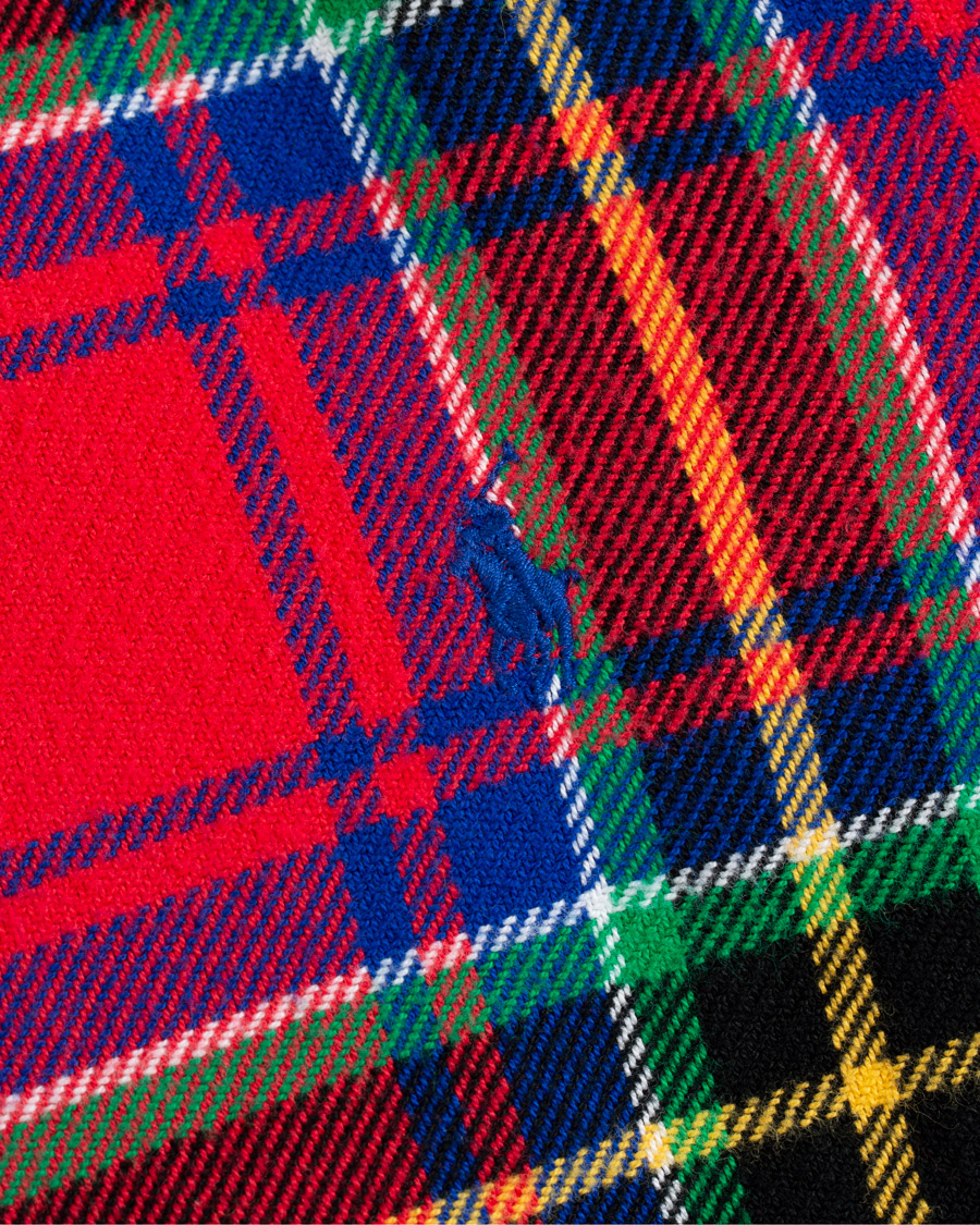 Herr | Skjortor | Polo Ralph Lauren | Custom Fit Flannel Check Shirt Red