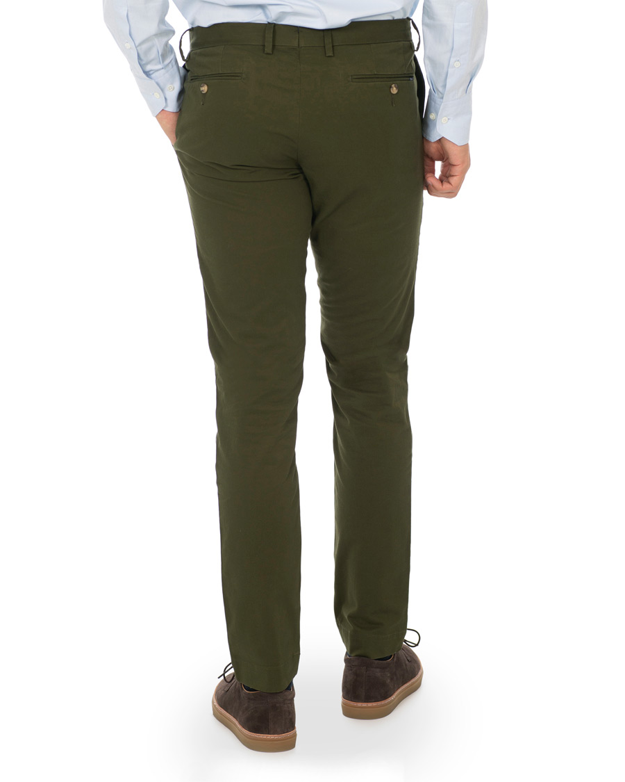 Herr | Byxor | Polo Ralph Lauren | Tailored Slim Fit Hudson Chino Olive