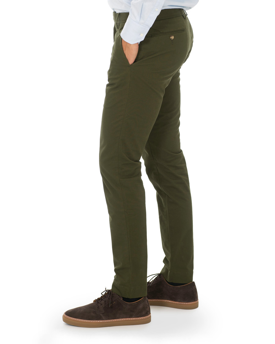 Herr | Byxor | Polo Ralph Lauren | Tailored Slim Fit Hudson Chino Olive