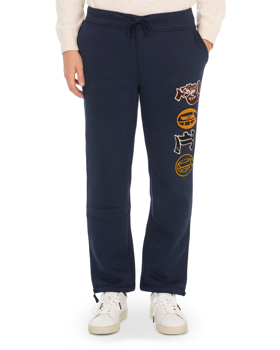 Polo patchwork sweatpants deals