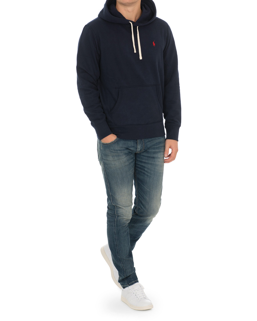 Herr | Tröjor | Polo Ralph Lauren | RL Fleece Hoodie Cruise Navy