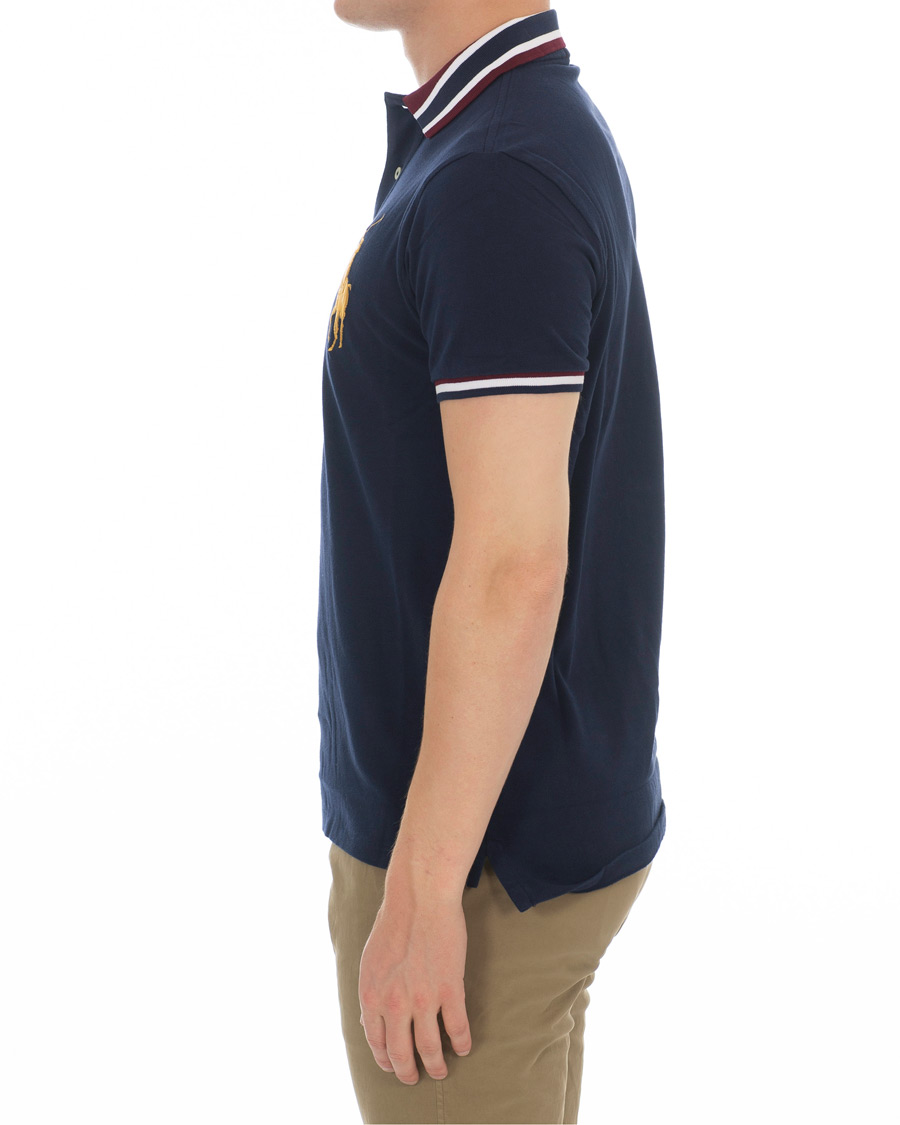 Herr | Pikéer | Polo Ralph Lauren | Custom Slim Fit Crest Big Pony Polo French Navy