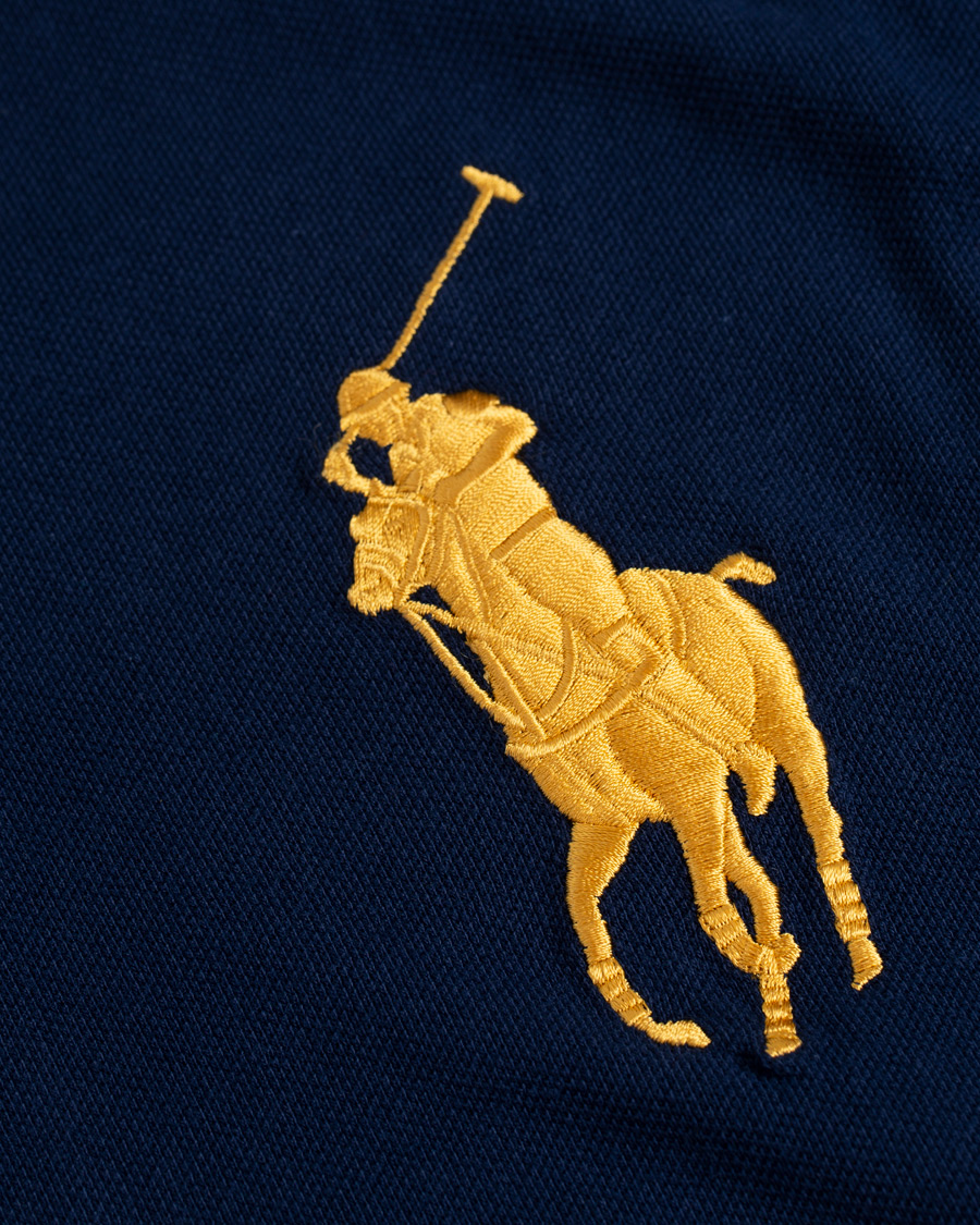 Herr | Pikéer | Polo Ralph Lauren | Custom Slim Fit Crest Big Pony Polo French Navy