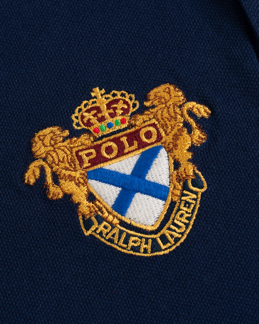 Herr | Pikéer | Polo Ralph Lauren | Custom Slim Fit Crest Big Pony Polo French Navy