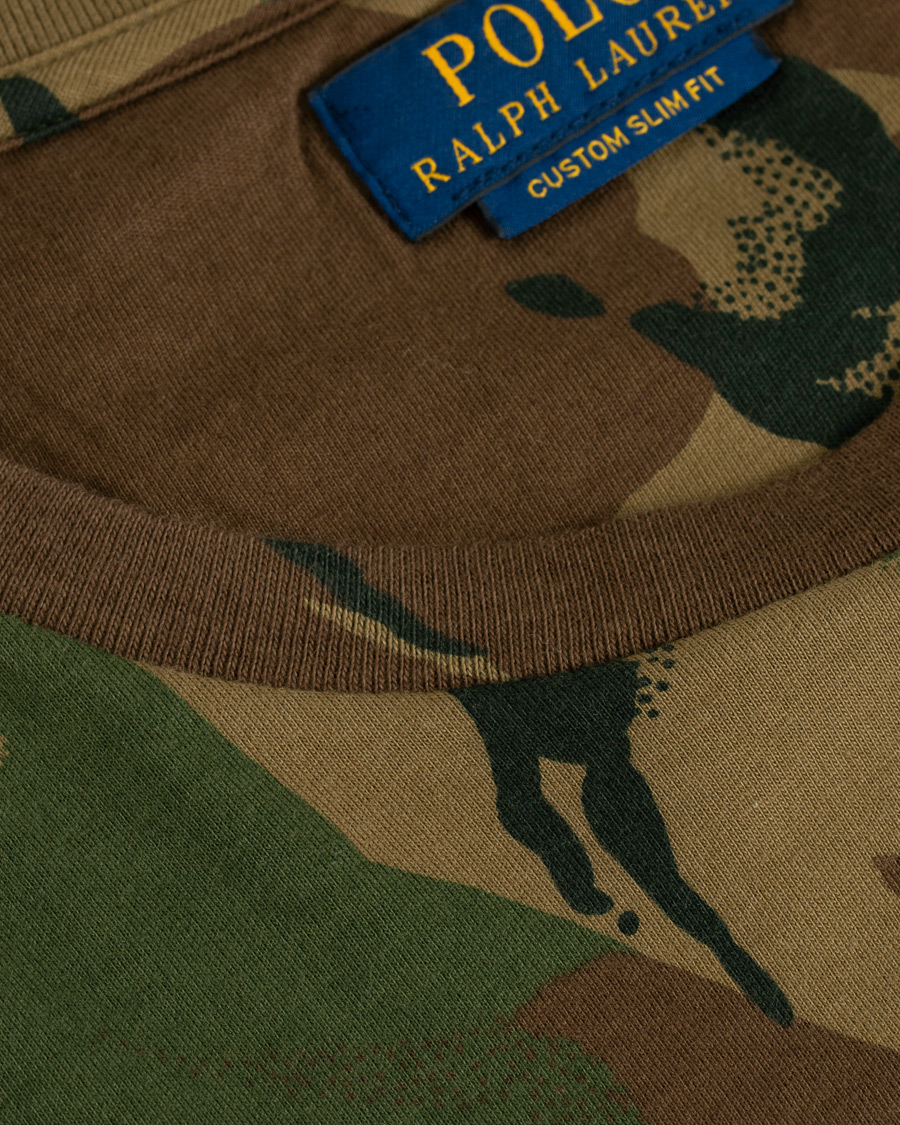 Herr | T-Shirts | Polo Ralph Lauren | Crew Neck Tee Camo
