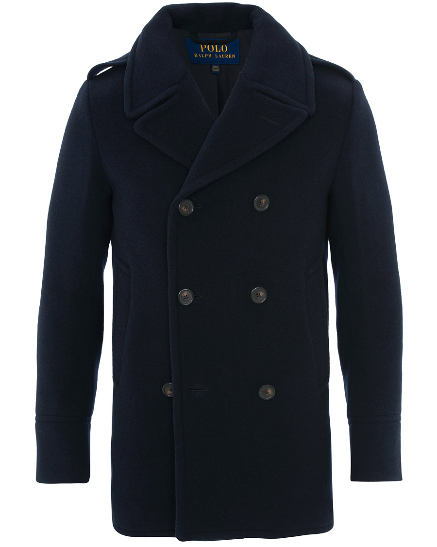 Herr | Jackor | Polo Ralph Lauren | Wool Peacoat Navy