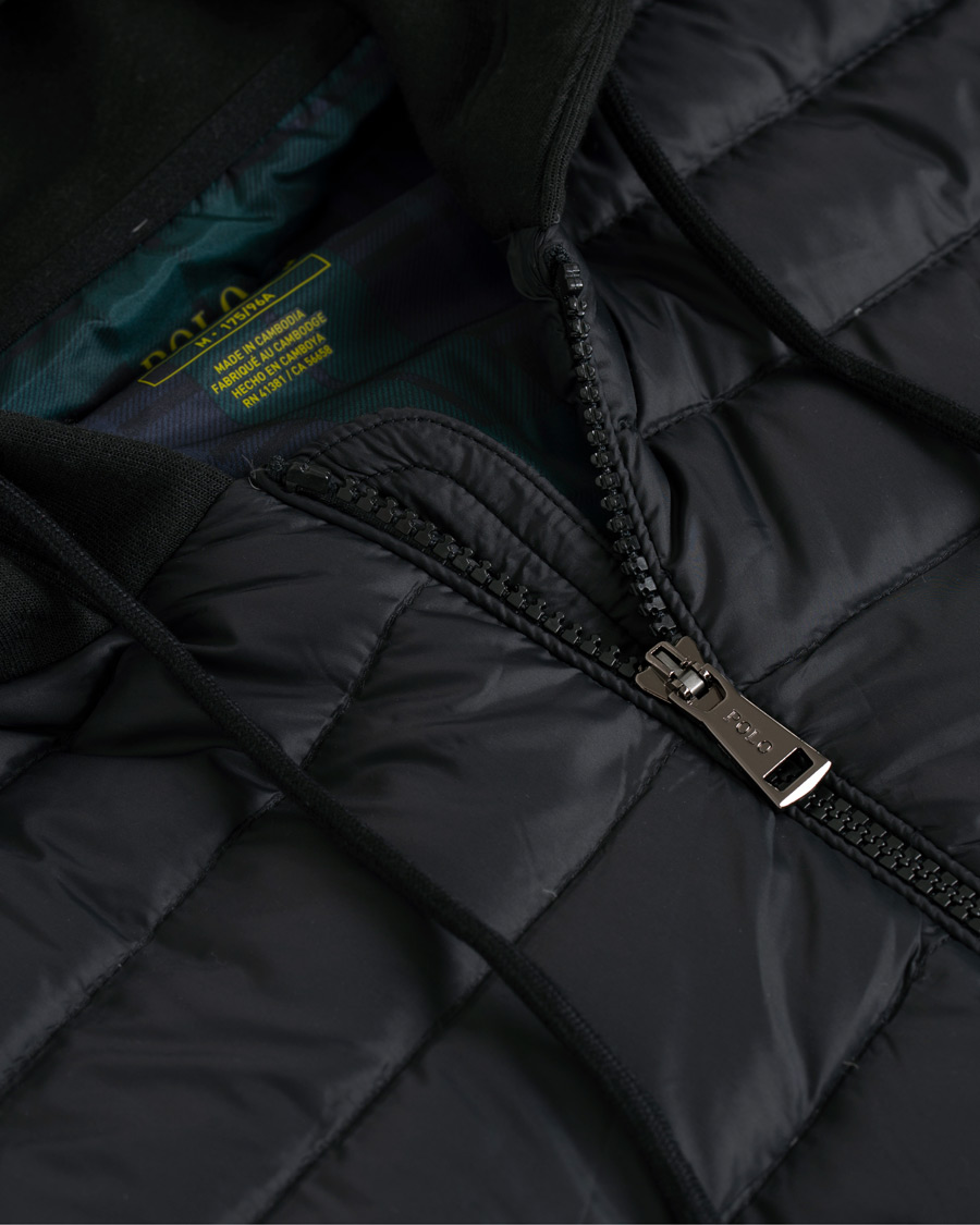 Herr | Jackor | Polo Ralph Lauren | Hooded Hybrid Jacket Black