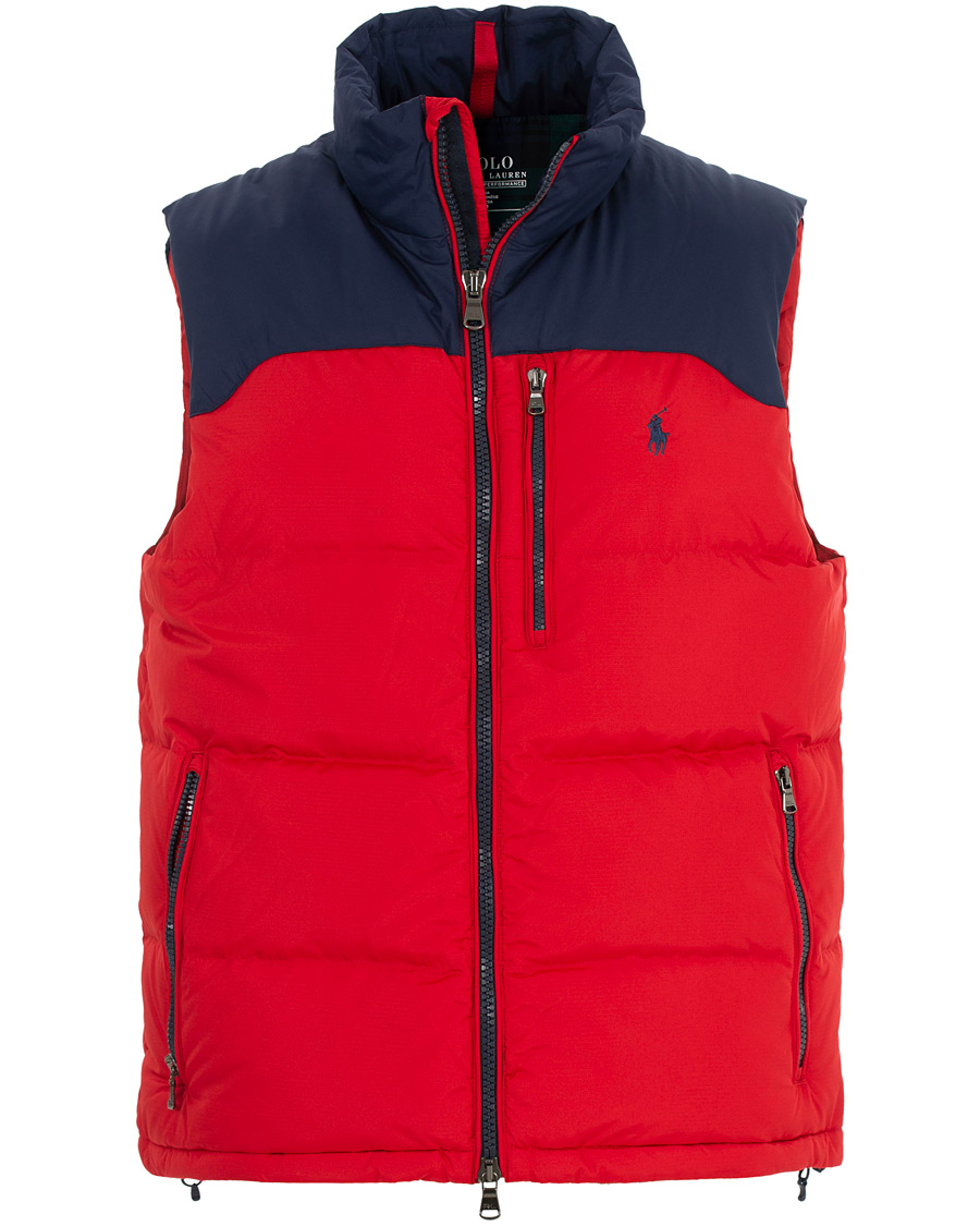 Herr | Jackor | Polo Ralph Lauren | Down Vest Navy/Red