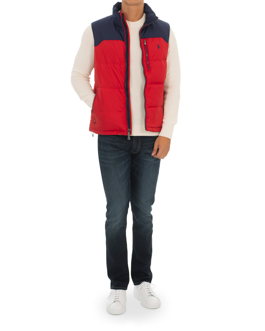 Herr | Jackor | Polo Ralph Lauren | Down Vest Navy/Red
