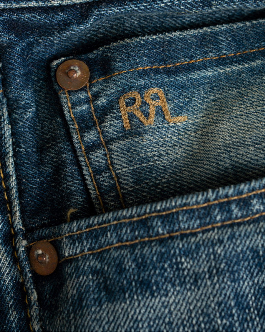 Herr | Jeans | RRL | Low Straight Fit Selvedge Jeans Milwaukee Wash