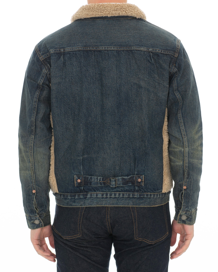 Herr | Jackor | RRL | Denim Grizzly Type I Jacket Indigo