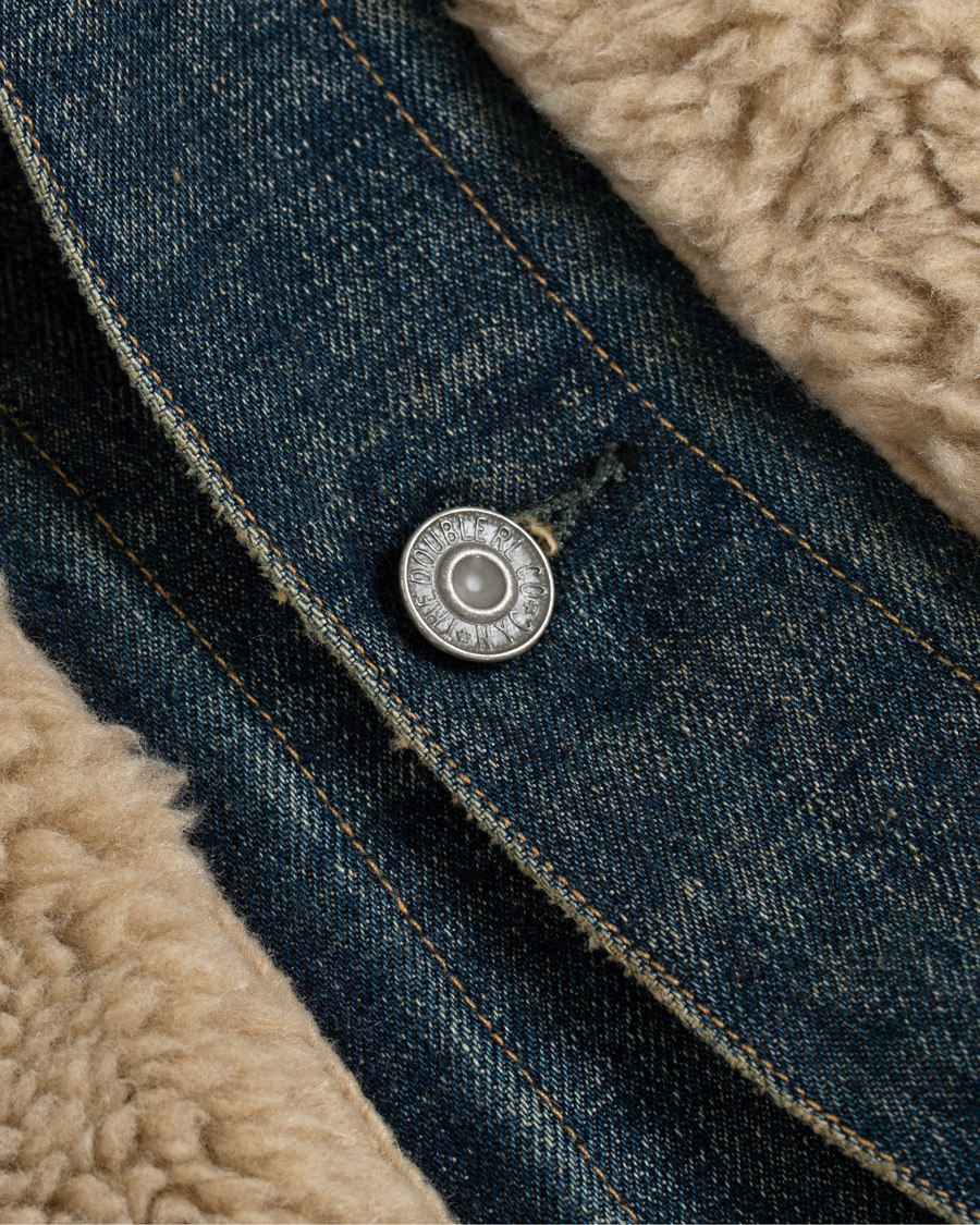 Herr | Jackor | RRL | Denim Grizzly Type I Jacket Indigo