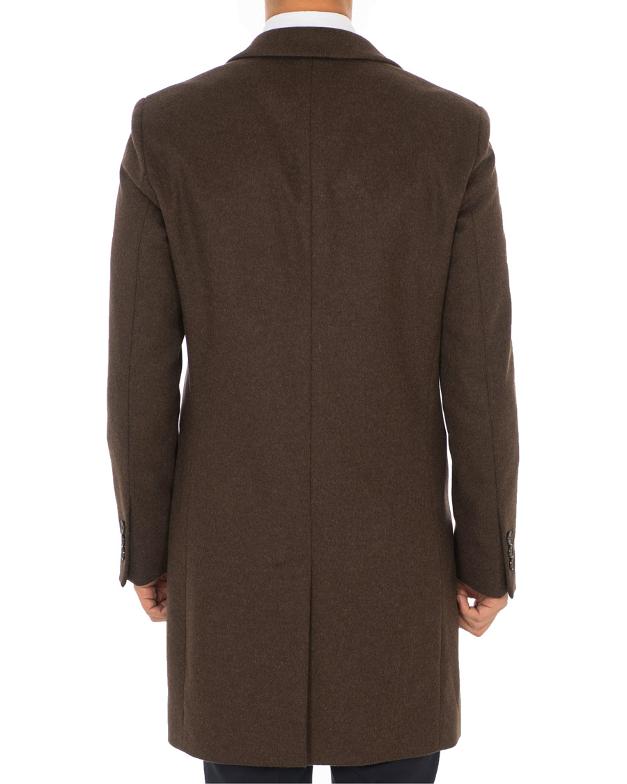 Herr | Jackor | BOSS BLACK | BOSS Nye Wool/Cashmere Coat Brown