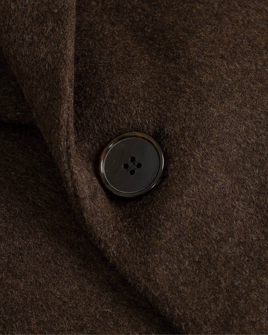 Herr | Jackor | BOSS BLACK | BOSS Nye Wool/Cashmere Coat Brown
