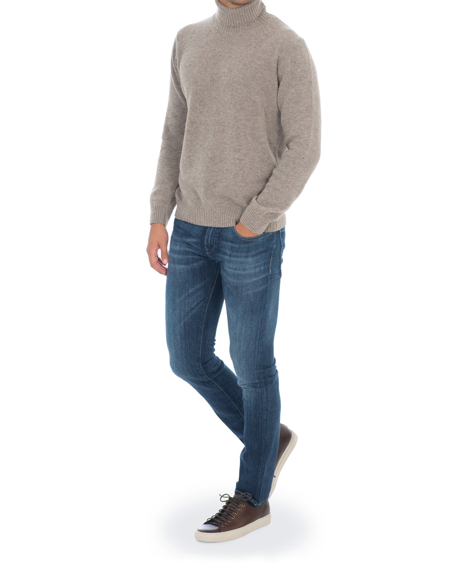 Herr | Jeans | BOSS BLACK | BOSS Delaware Stretch Candiani Jeans Blue