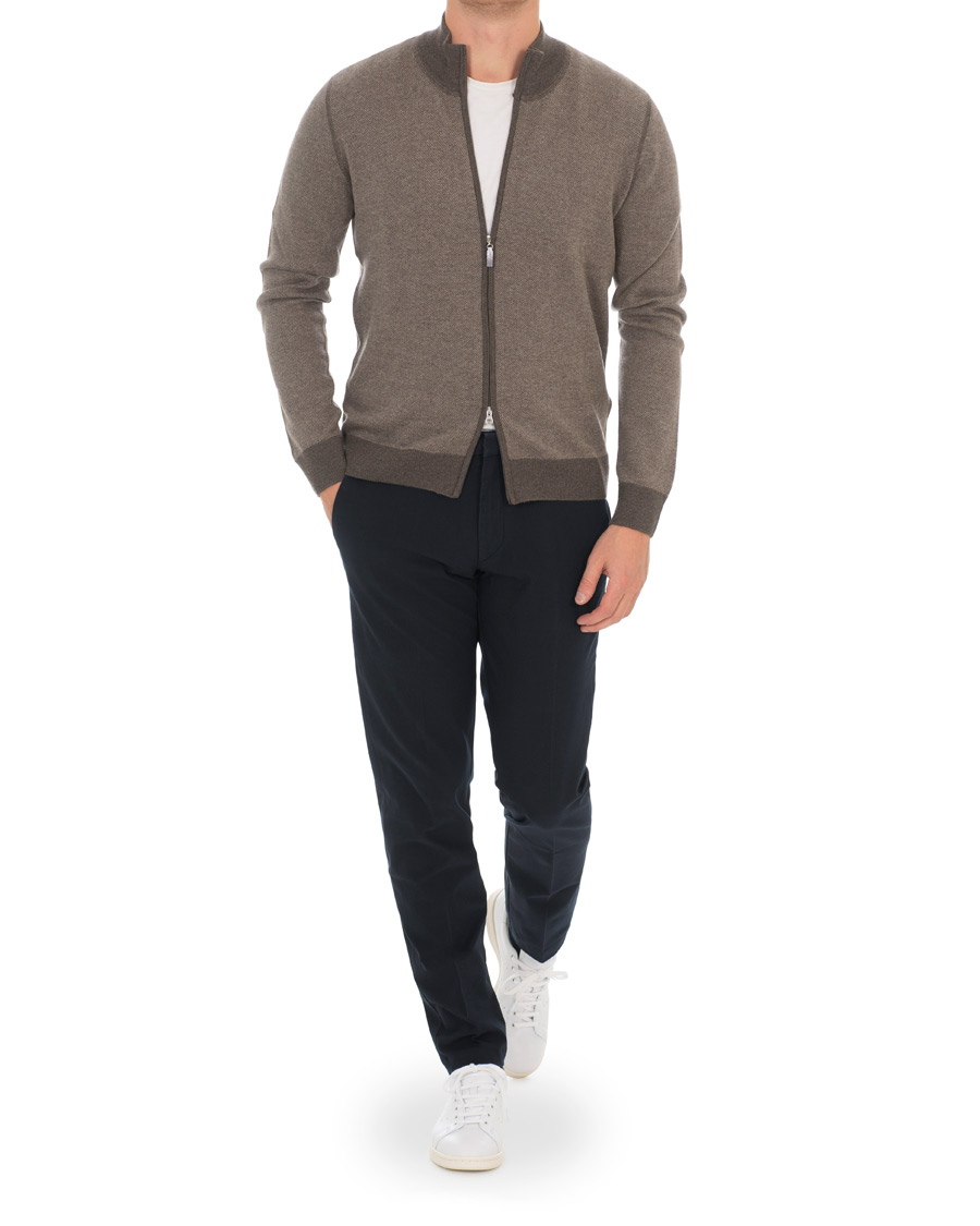 Herr | Byxor | BOSS BLACK | BOSS Kaito Travel Bi-StretchTrousers Navy
