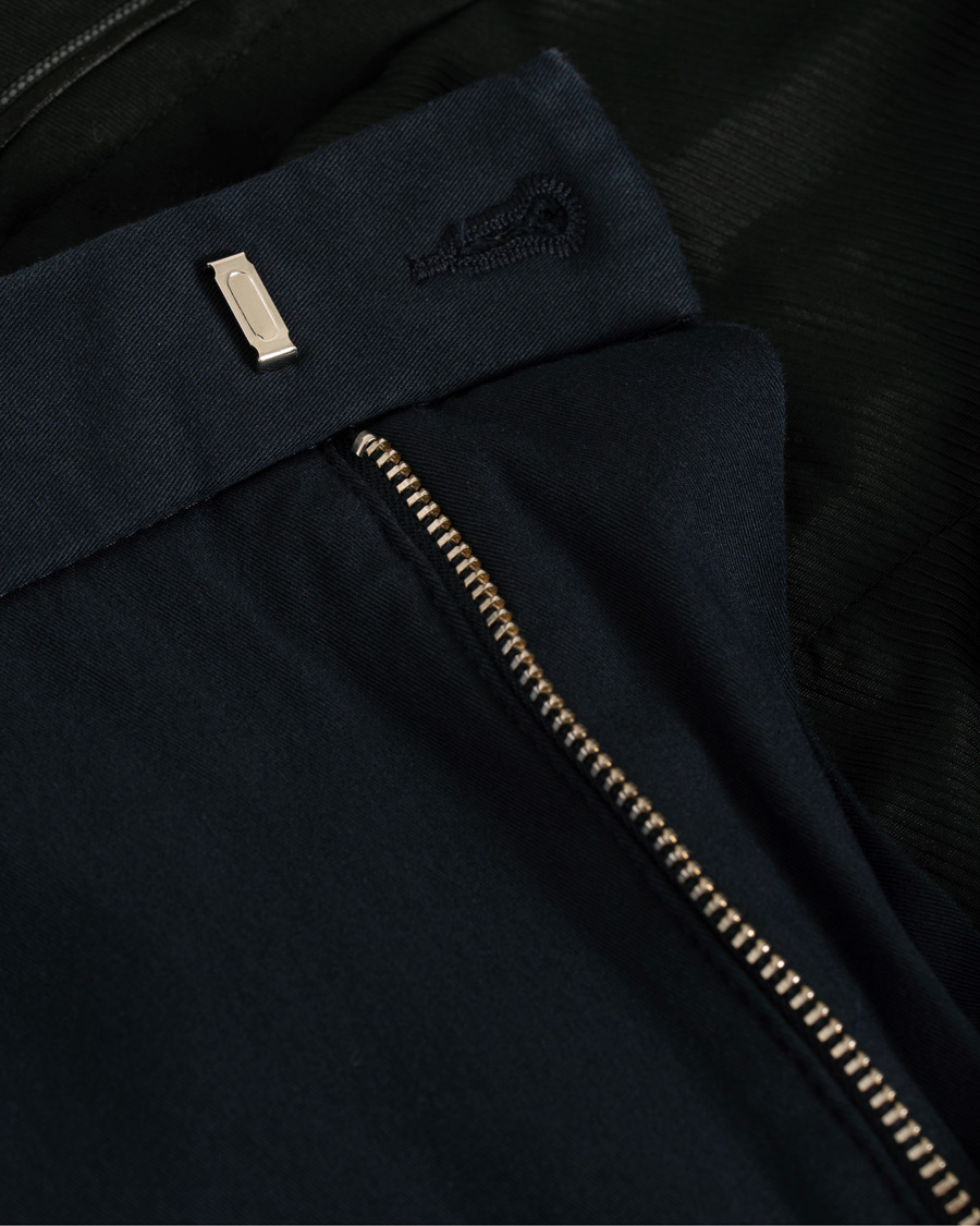 Herr | Byxor | BOSS BLACK | BOSS Kaito Travel Bi-StretchTrousers Navy