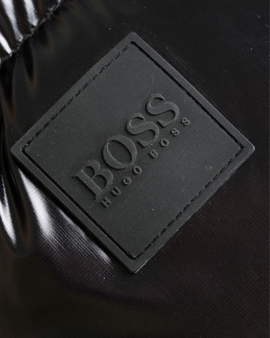 Herr | Jackor | BOSS BLACK | BOSS Domar High Shine Hooded Jacket Black