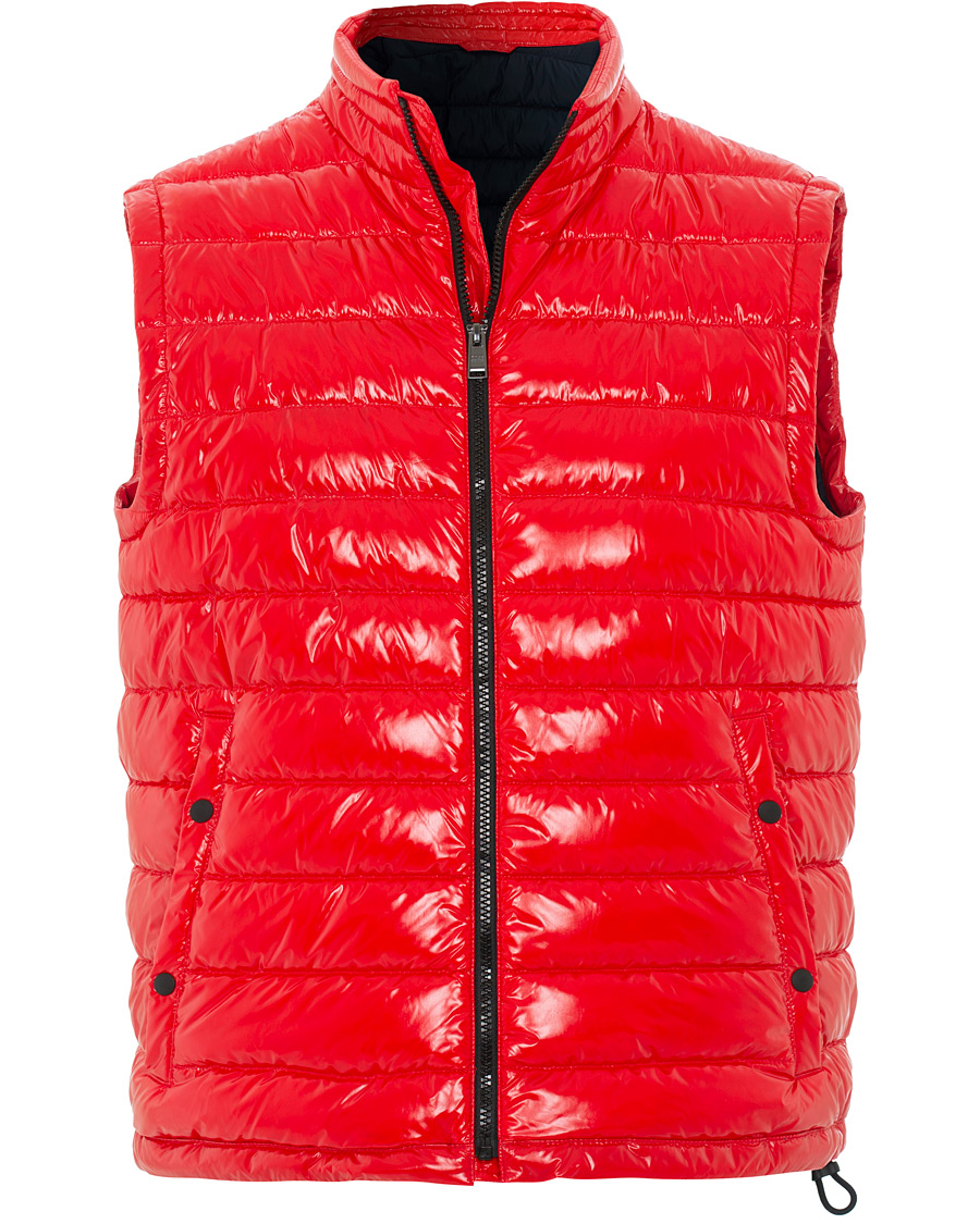 Herr | Jackor | BOSS BLACK | BOSS Cilla High Shine Vest Red