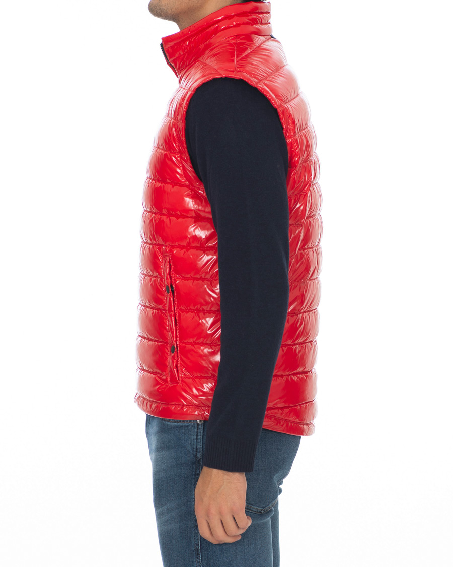 Herr | Jackor | BOSS BLACK | BOSS Cilla High Shine Vest Red