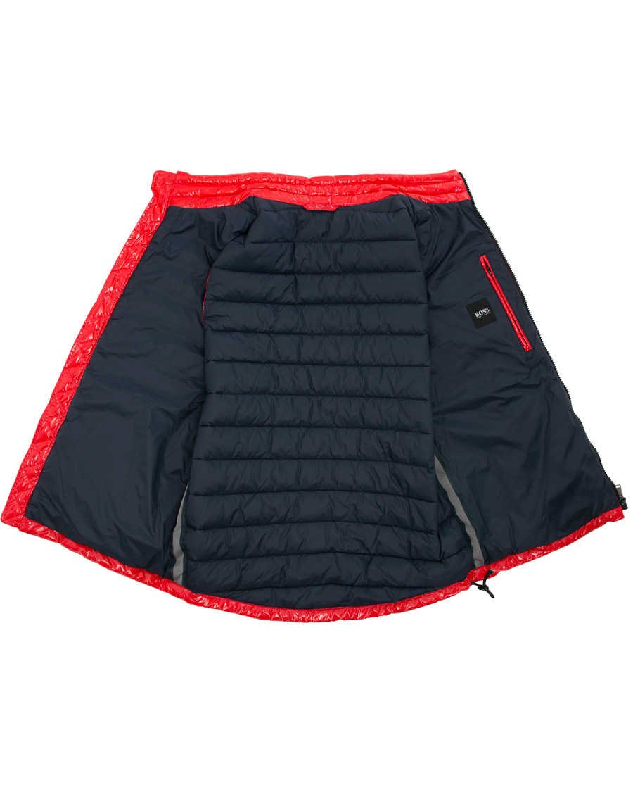 Herr | Jackor | BOSS BLACK | BOSS Cilla High Shine Vest Red