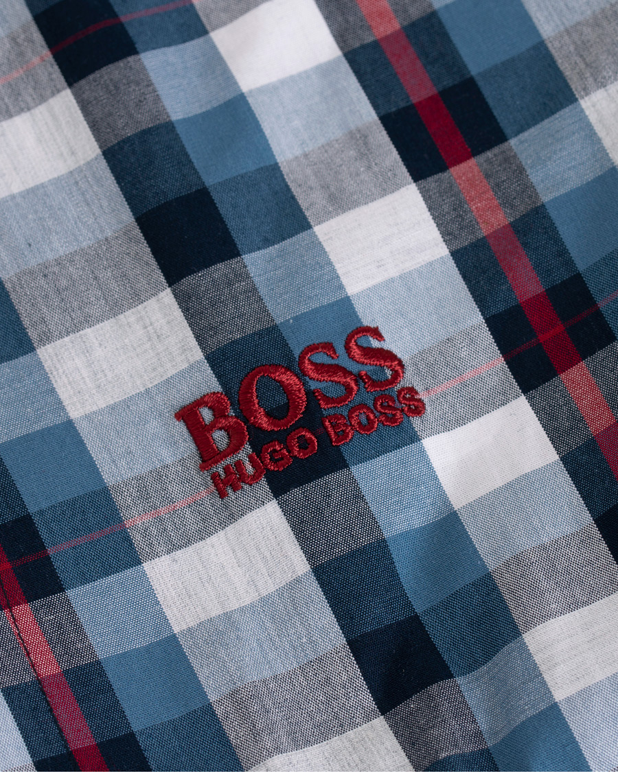 Herr | Pyjamas & Morgonrockar | BOSS BLACK | BOSS Urban Pyjama Set Medium Blue