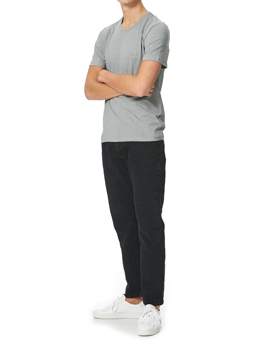 Herr | T-Shirts | BOSS BLACK | BOSS 3-Pack Crew Neck Tee Grey/White/Black