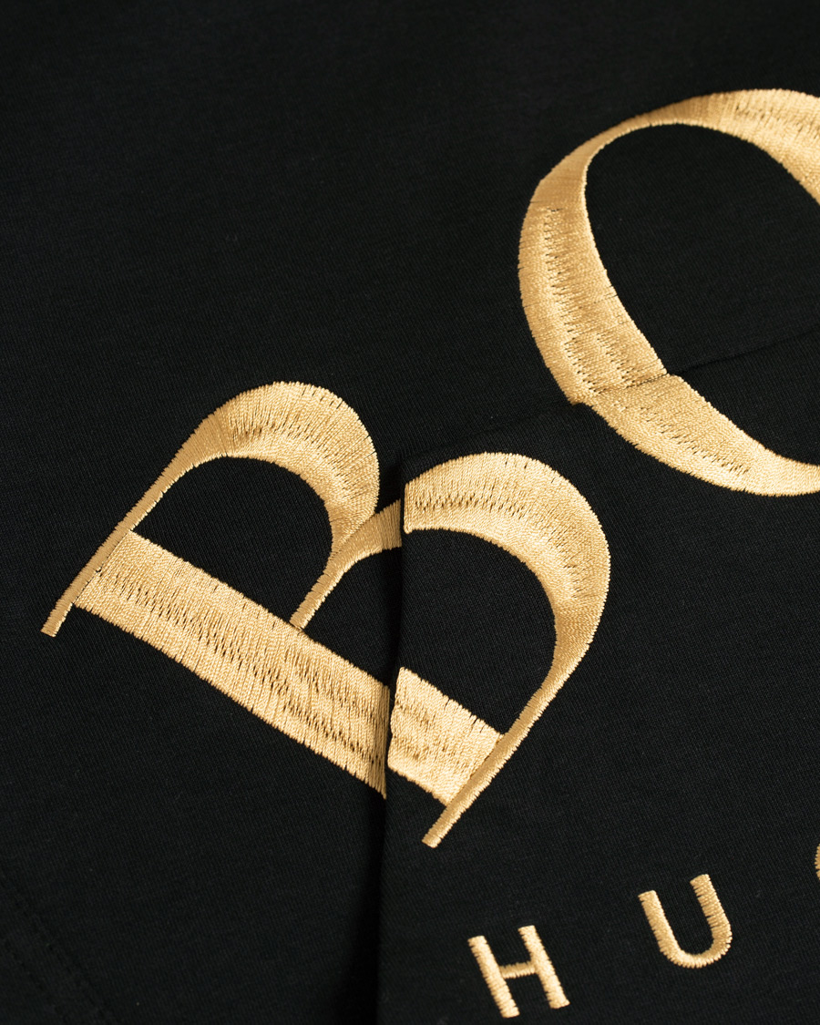 Herr | Tröjor | BOSS GREEN | BOSS Athleisure Sly Hoodie Black/Gold
