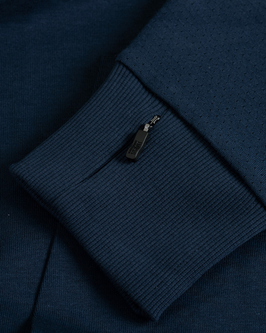 Herr | Tröjor | BOSS GREEN | BOSS Athleisure Soody Hoodie Navy/Silver
