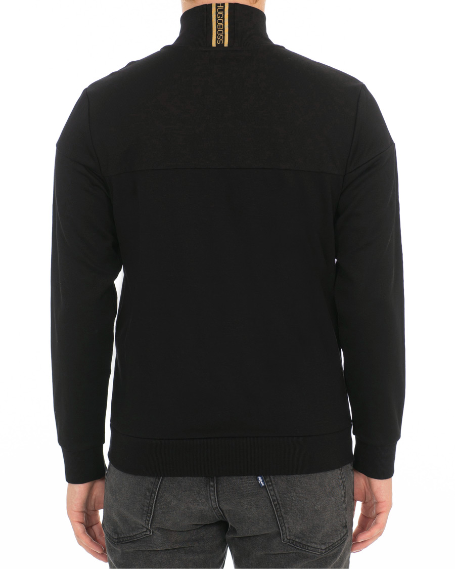 Herr | Tröjor | BOSS GREEN | BOSS Athleisure Skaz Win Full Zip Black/Gold