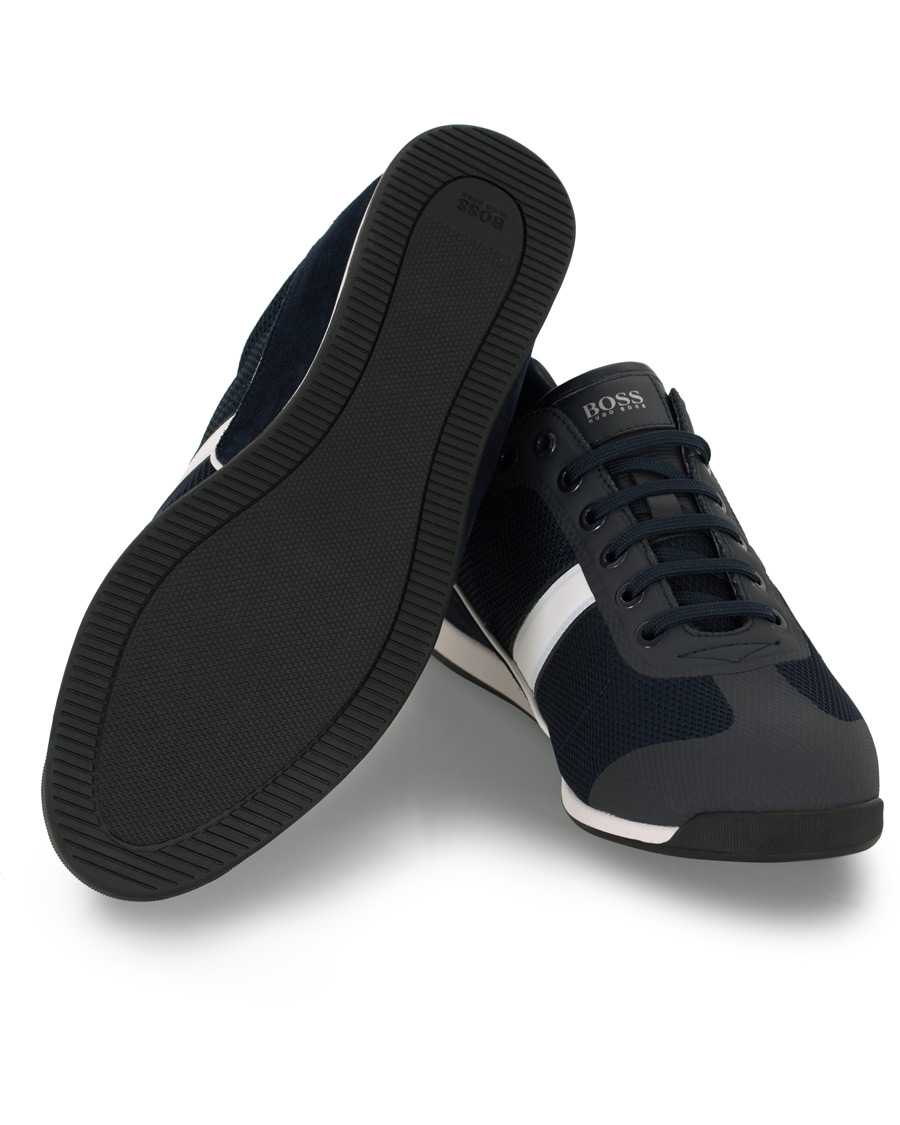Herr | BOSS Athleisure Glaze Sneaker Navy | BOSS GREEN | BOSS Athleisure Glaze Sneaker Navy