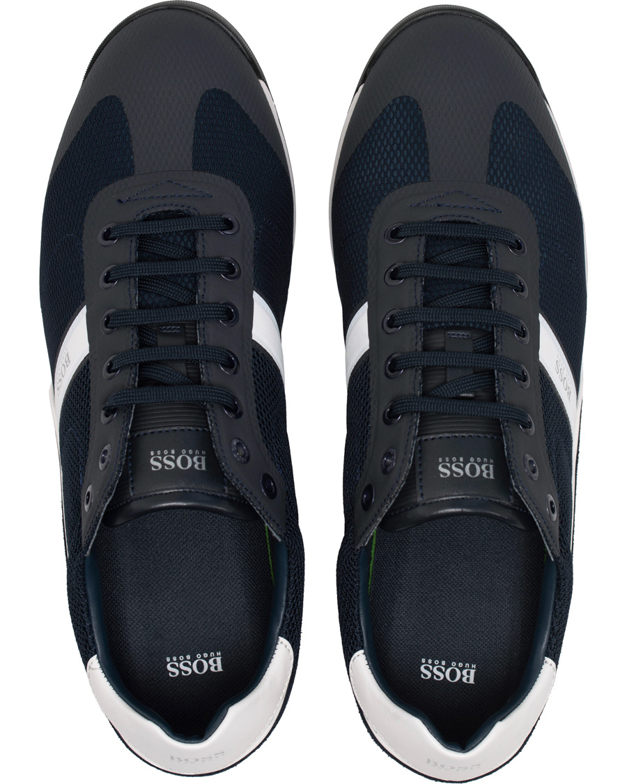 Herr | BOSS Athleisure Glaze Sneaker Navy | BOSS GREEN | BOSS Athleisure Glaze Sneaker Navy