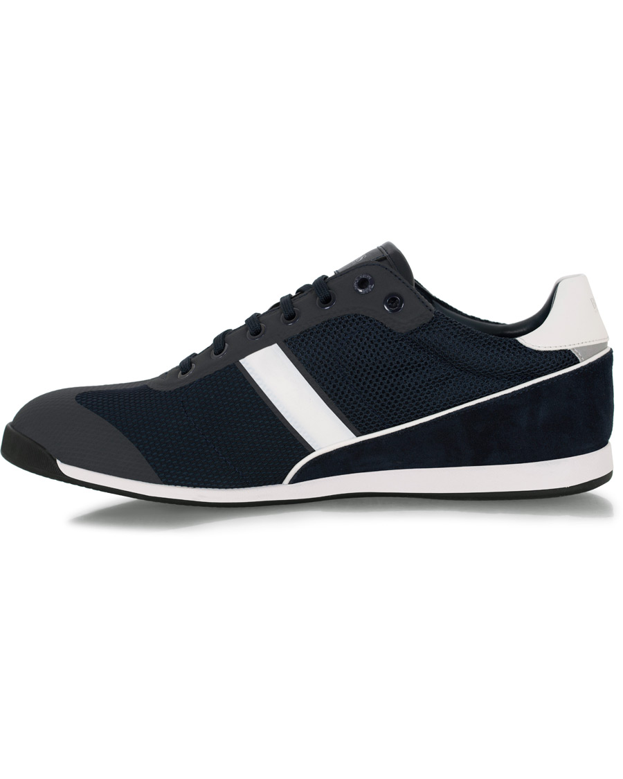 Herr | BOSS Athleisure Glaze Sneaker Navy | BOSS GREEN | BOSS Athleisure Glaze Sneaker Navy