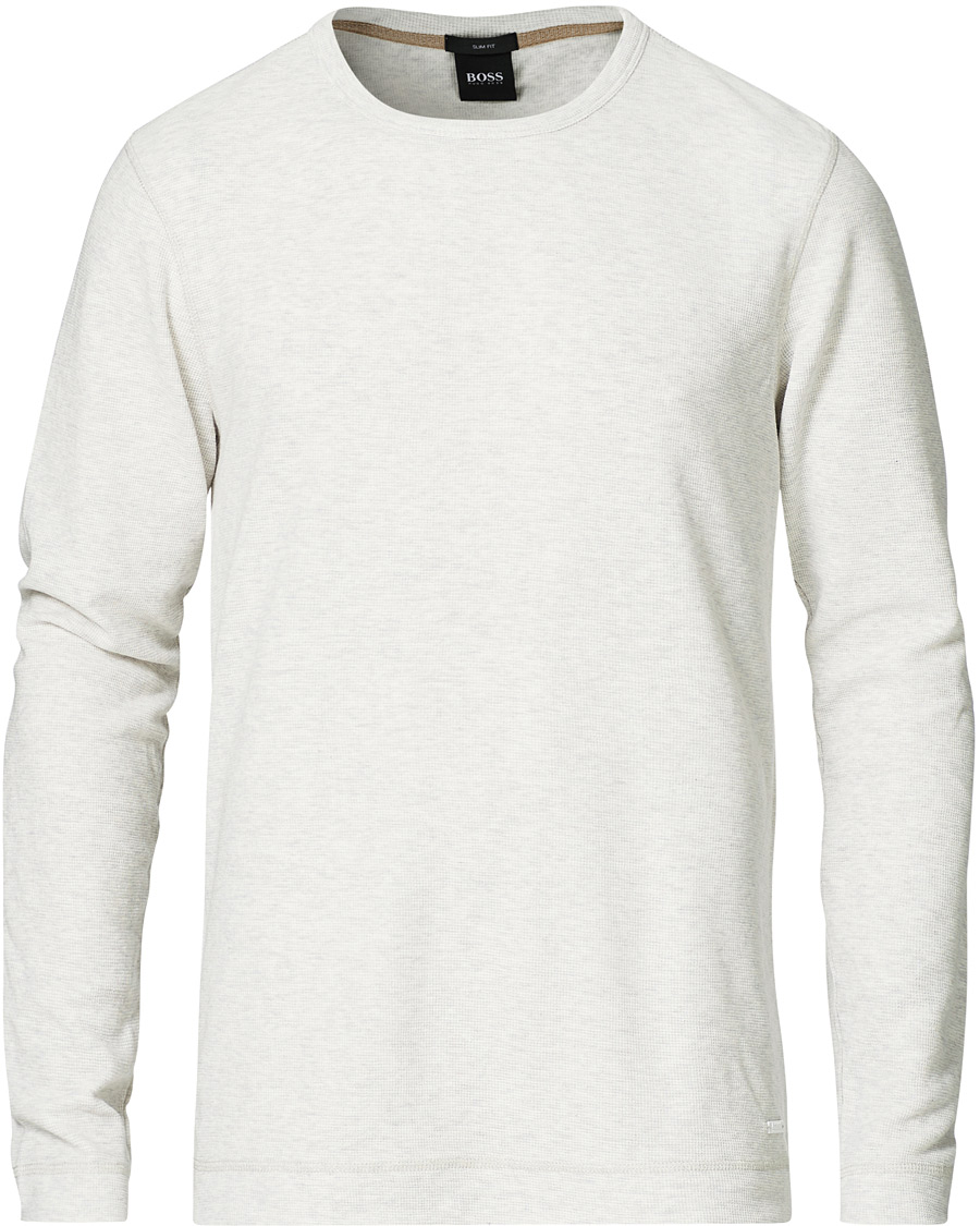 Herr | Tröjor | BOSS ORANGE | BOSS Casual Tempest Sweater White