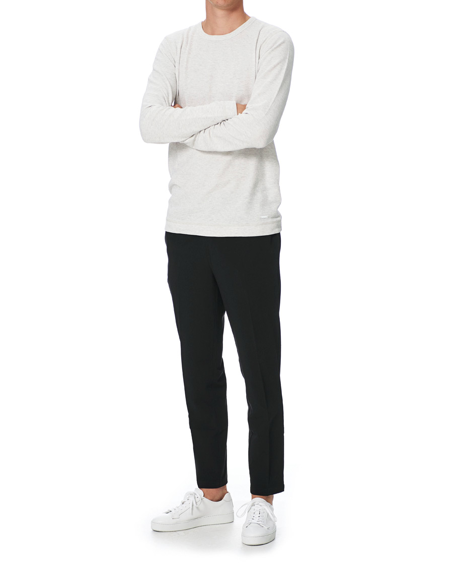 Herr | Tröjor | BOSS ORANGE | BOSS Casual Tempest Sweater White