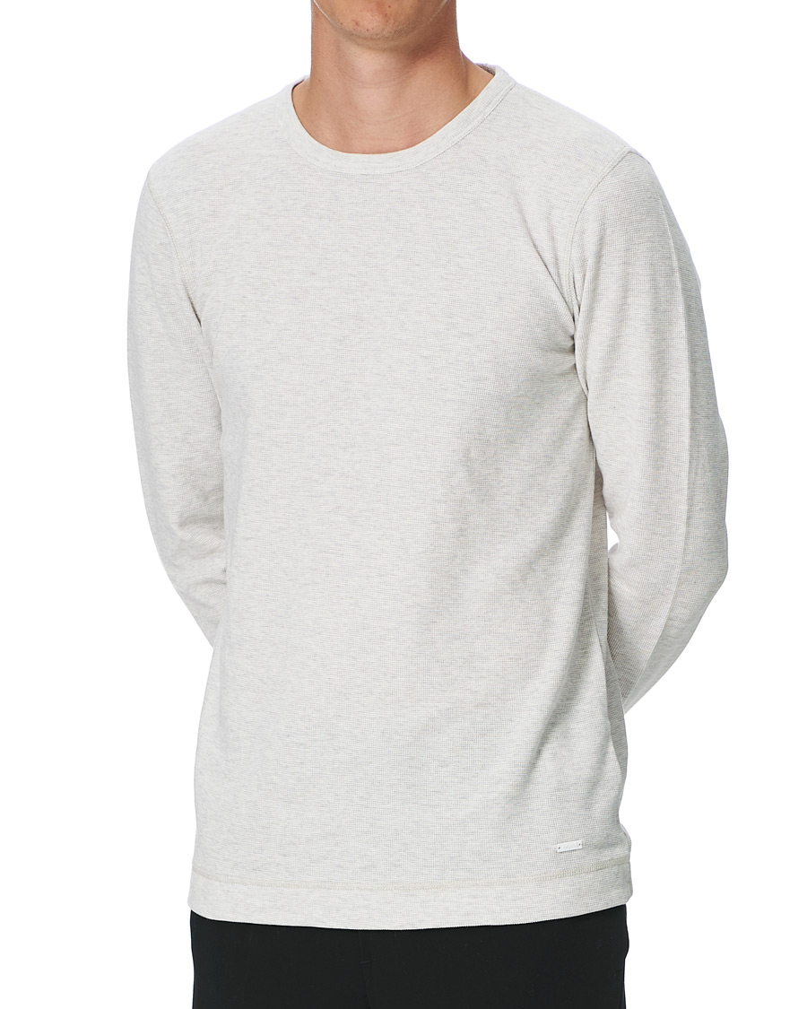 Herr | Tröjor | BOSS ORANGE | BOSS Casual Tempest Sweater White