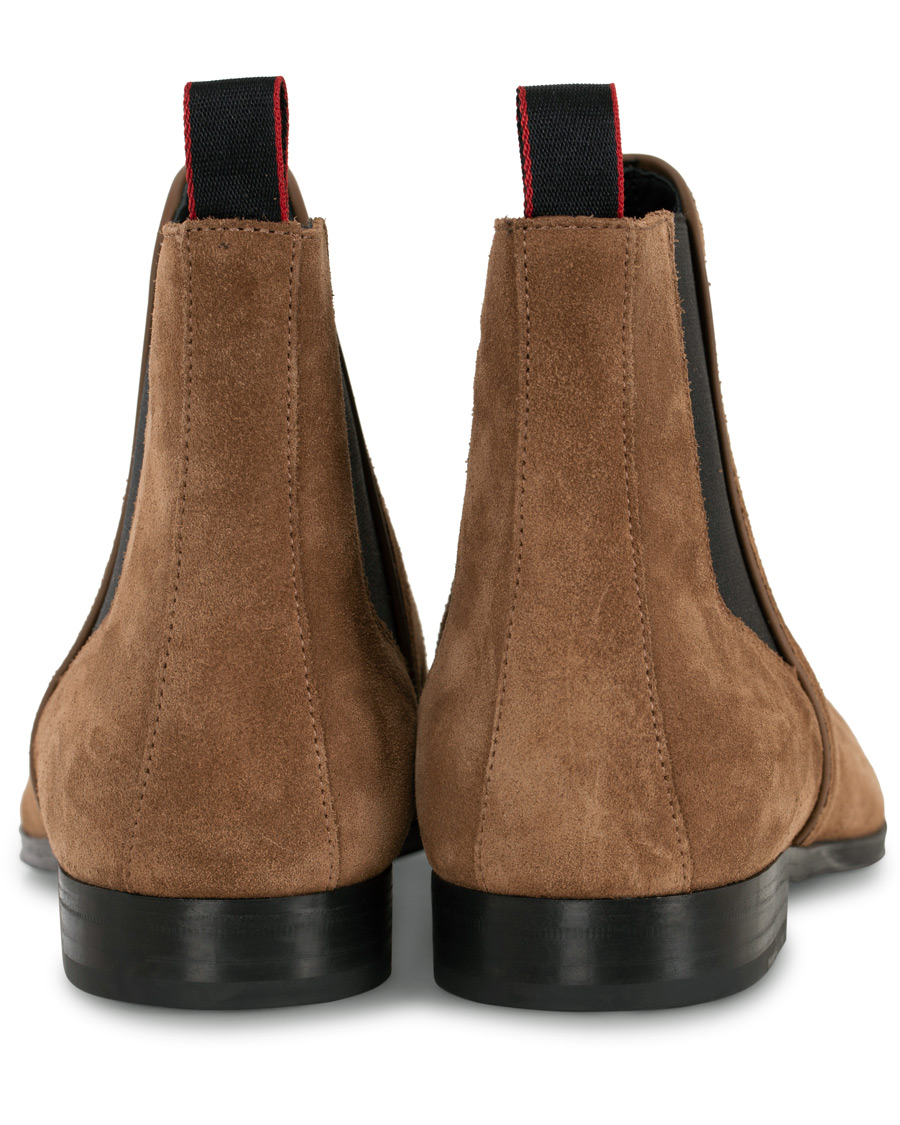 Herr | HUGO Boheme Chelsea Boot Brown Suede | HUGO | Boheme Chelsea Boot Brown Suede