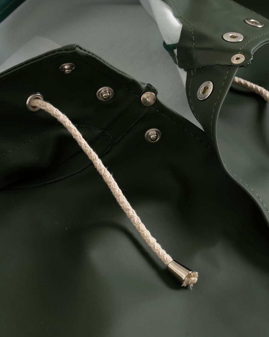 Herr | Jackor | Stutterheim | Stockholm Blocked Raincoat Green/Brown