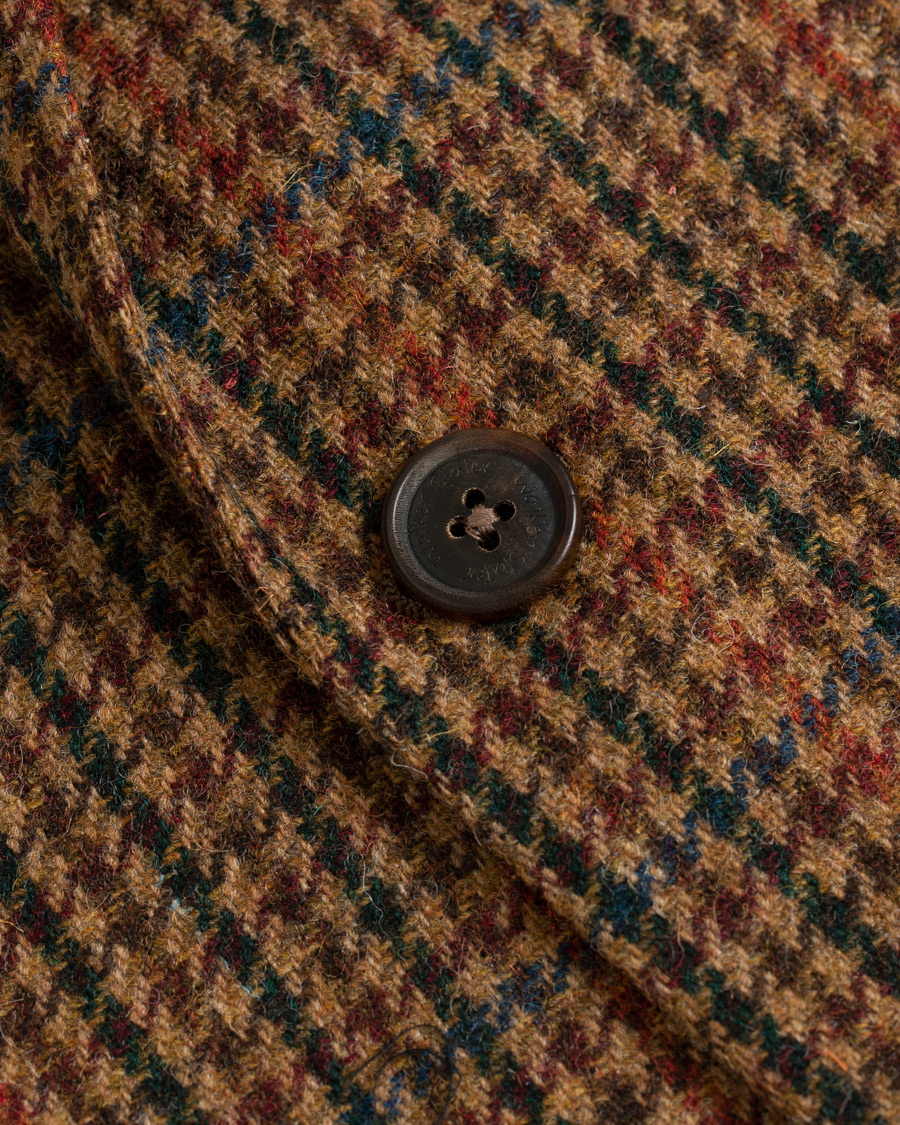 Herr | Kavajer | Walker Slater | Edward Tweed Houndtooth Blazer Tan
