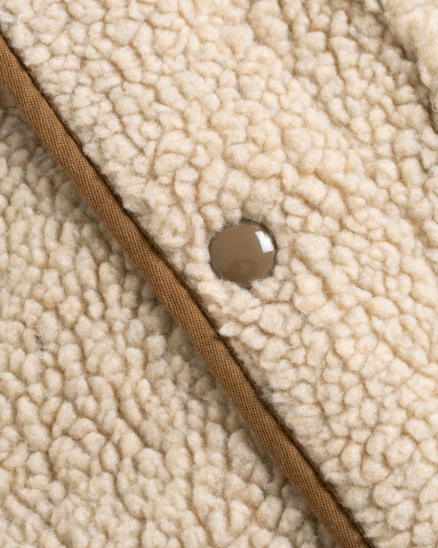 Herr | Jackor | J.Crew | W&B Taped Sherpa Jacket Heather Natural
