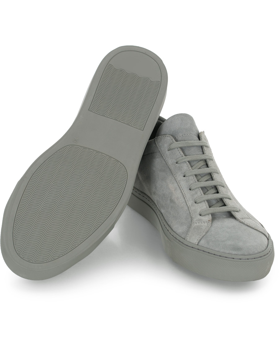 Herr | Common Projects Original Achilles Suede Sneaker Grey | Common Projects | Original Achilles Suede Sneaker Grey