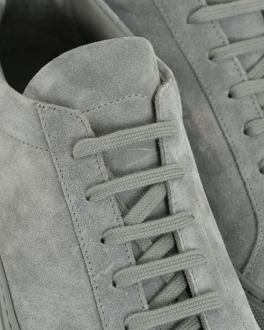 Herr | Common Projects Original Achilles Suede Sneaker Grey | Common Projects | Original Achilles Suede Sneaker Grey