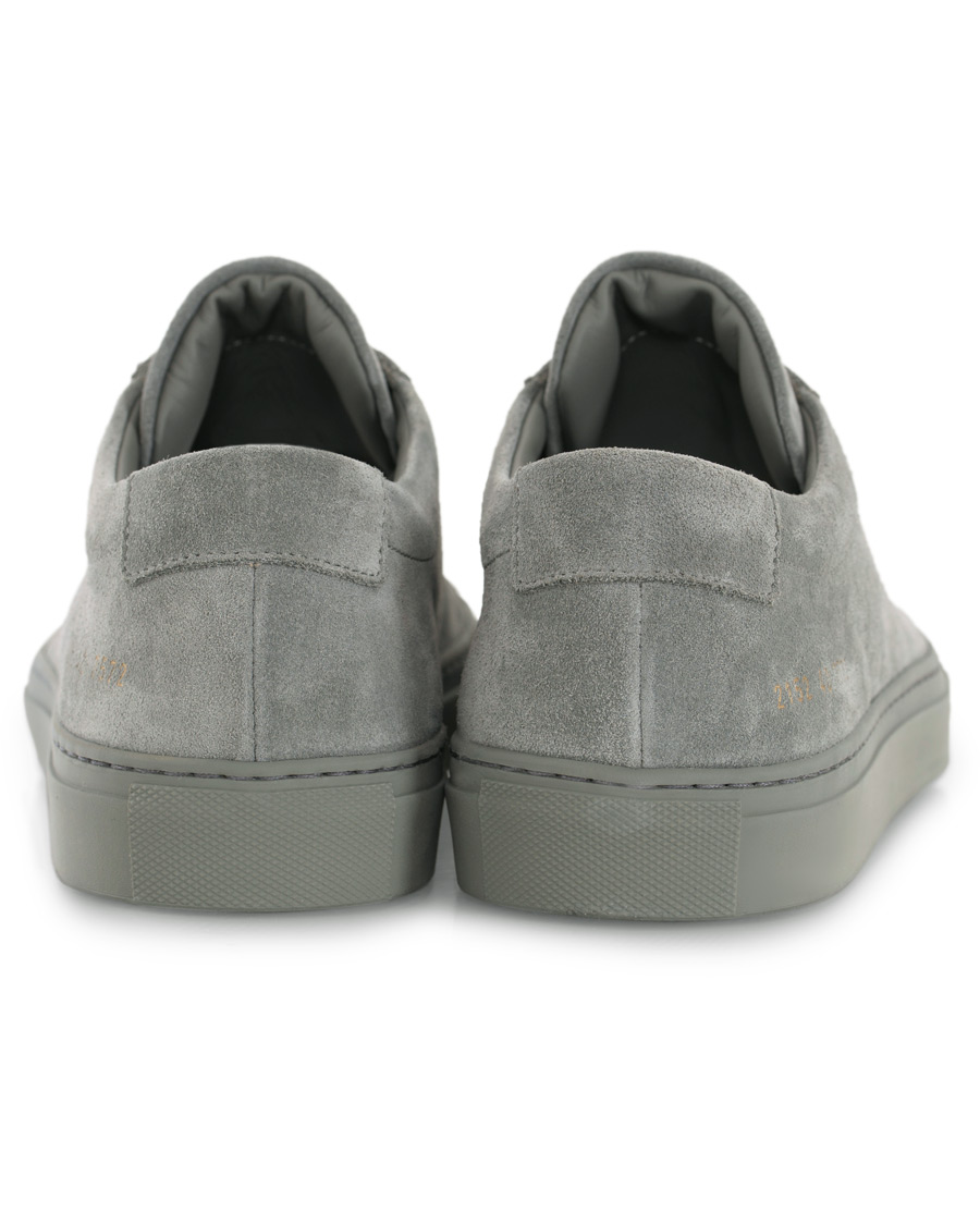 Herr | Common Projects Original Achilles Suede Sneaker Grey | Common Projects | Original Achilles Suede Sneaker Grey