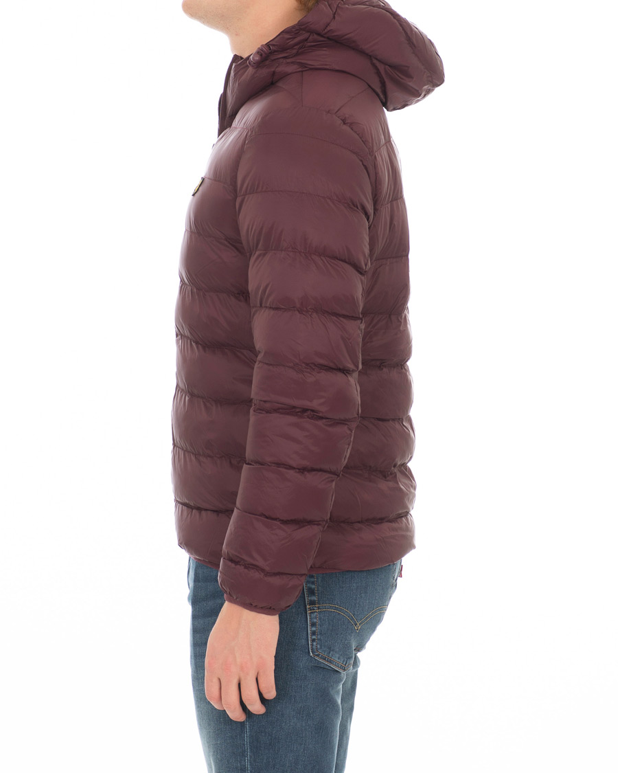 Herr | Jackor | Lyle & Scott | Lightweight Puffer Jacket Burgundy