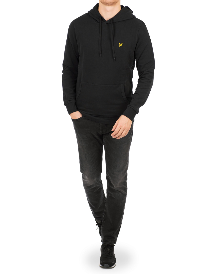 Herr | Tröjor | Lyle & Scott | Pullover Hoodie True Black